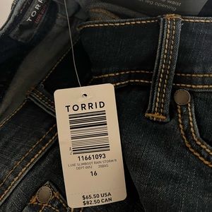 Brand New with tags TORRID BOOTCUT JEANS